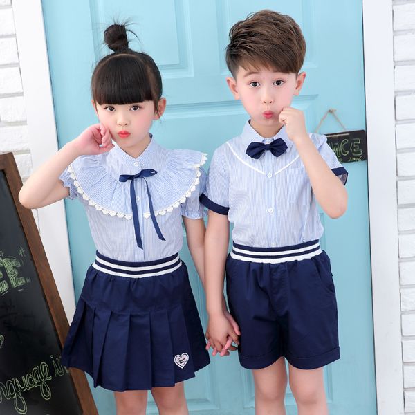 2020 new cute children performance suit school uniform boys and girls school jacket student class outfit, White
2020 new cute children performance suit school uniform boys and girls school jacket student class outfit, White