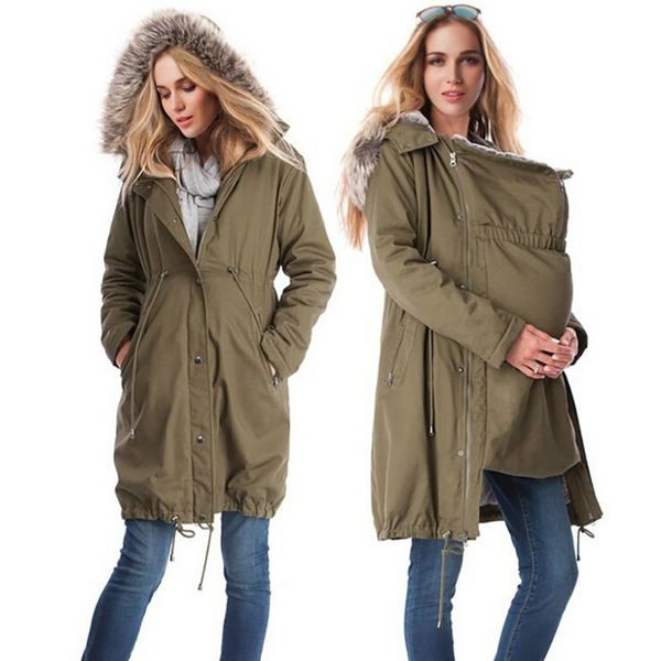 одежда для беременных зимняя куртка kangaroo carrier mother шуба лоскутная женщина outwear для беременных одежда s-3xl plus size, White
одежда для беременных зимняя куртка kangaroo carrier mother шуба лоскутная женщина outwear для беременных одежда s-3xl plus size, White