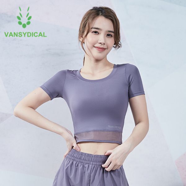 yoga outfits vansydical summer sports workout cropped women slim letter gym shirts mesh fitness running short sleeve sportswear, White;red
yoga outfits vansydical summer sports workout cropped women slim letter gym shirts mesh fitness running short sleeve sportswear, White;red