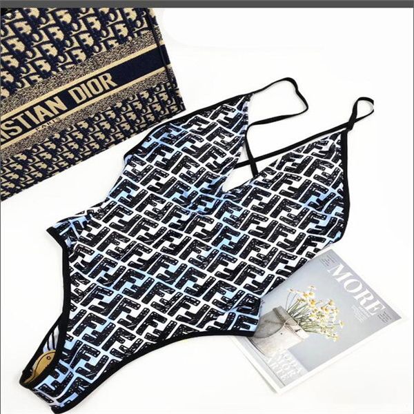 fashion designer luxury swimsuit bikini female brand fêndì bikini split one-piece swimsuit with a halter bikini, White;black
fashion designer luxury swimsuit bikini female brand fêndì bikini split one-piece swimsuit with a halter bikini, White;black