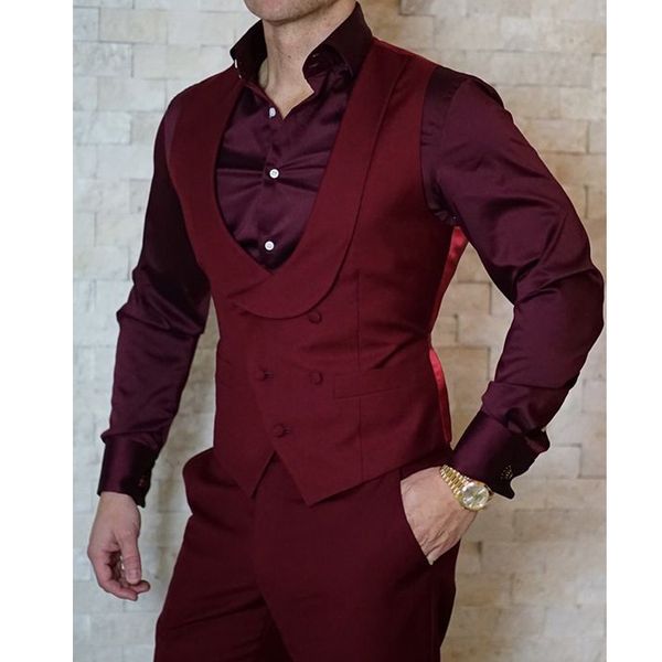 red vest double breasted groomsmen vest slim fit wedding vests men's waistcoat groom vests mens for party, Black;white
red vest double breasted groomsmen vest slim fit wedding vests men's waistcoat groom vests mens for party, Black;white