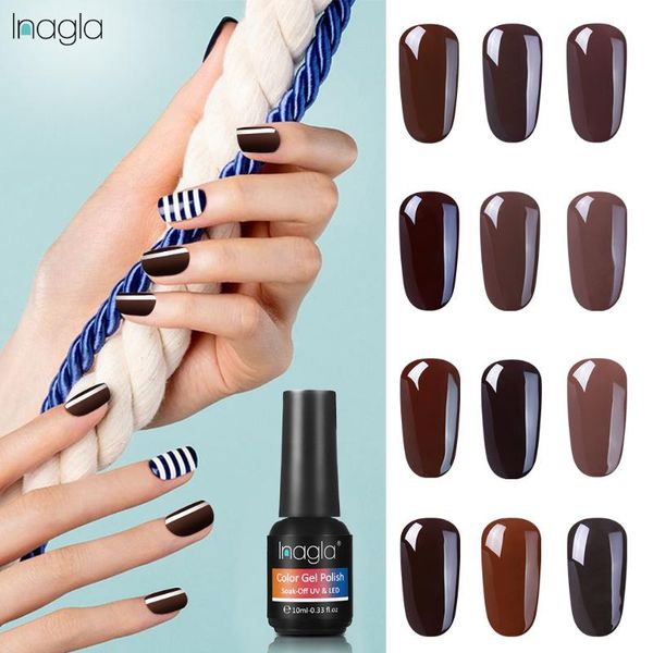 nail gel inagla coffee brown polish set uv vernis primer coat 10ml varnish art manicure polishes lacquer, Red;pink
nail gel inagla coffee brown polish set uv vernis primer coat 10ml varnish art manicure polishes lacquer, Red;pink