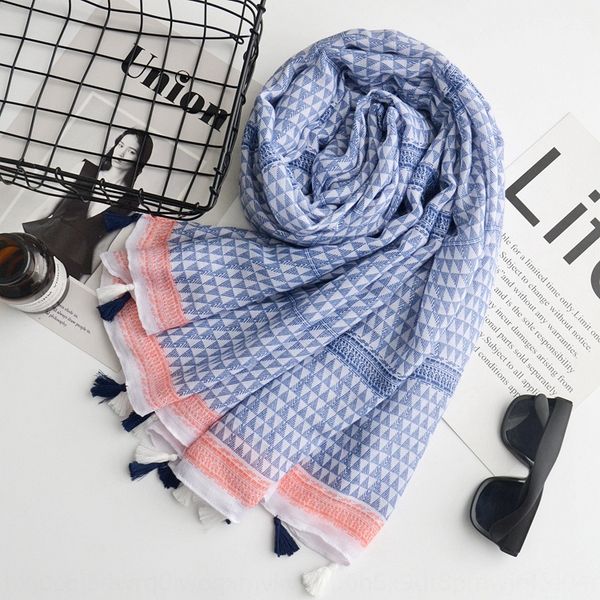 sunscreen shawl beach towel super large dual-purpose cotton and beach linen women's seaside holiday scarf 2019 new female scarf, Blue;gray
sunscreen shawl beach towel super large dual-purpose cotton and beach linen women's seaside holiday scarf 2019 new female scarf, Blue;gray