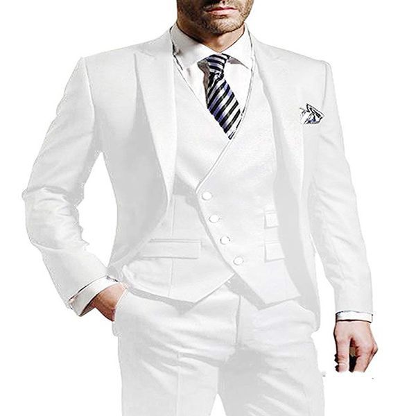 2020 men's formal custom suits wedding tuxedo casual men business latest suits fashion dinner prom 3 pieces blazer vest pants, White;black
2020 men's formal custom suits wedding tuxedo casual men business latest suits fashion dinner prom 3 pieces blazer vest pants, White;black