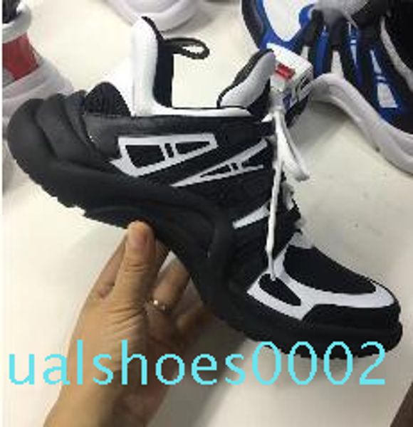2018 new luxury women's archlight sneaker men genuine leather trainers tpu outsole casual shoes runner shoes 7 colors c02, Black
2018 new luxury women's archlight sneaker men genuine leather trainers tpu outsole casual shoes runner shoes 7 colors c02, Black