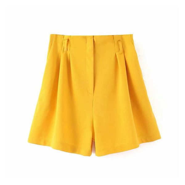 women sweet basic solid shorts zipper design pockets female casual chic yellow shorts 2020 autumn pantalones cortos, White;black
women sweet basic solid shorts zipper design pockets female casual chic yellow shorts 2020 autumn pantalones cortos, White;black