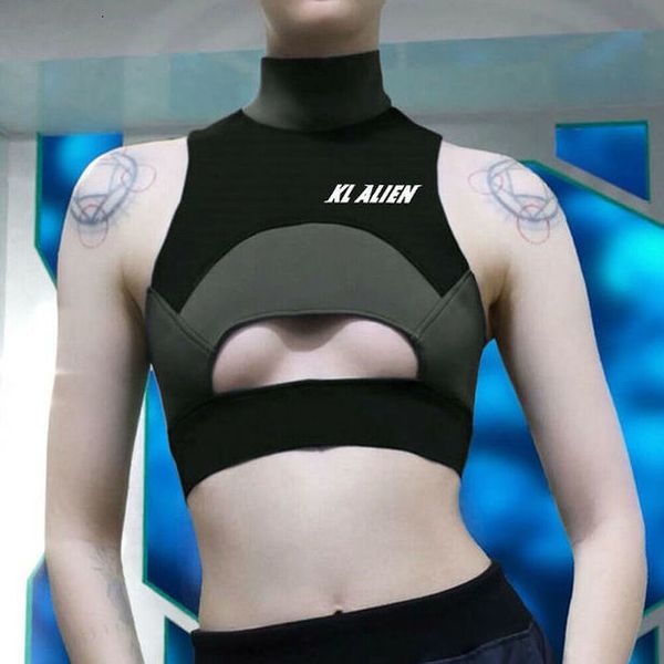summer women cool hip hop jogger high neck stretch bandeau front hollow hole crop sport cami vest top, White
summer women cool hip hop jogger high neck stretch bandeau front hollow hole crop sport cami vest top, White