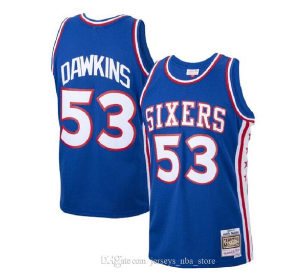 darryl dawkins 53 philadelphia 76ers vintage mitchell & ness 1976-77 hardwoods classics swingman player jersey - royal 07, Black;red
darryl dawkins 53 philadelphia 76ers vintage mitchell & ness 1976-77 hardwoods classics swingman player jersey - royal 07, Black;red