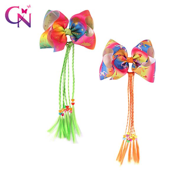 mermaid hair bows with tails tassel for kids girls long braid bows elastic rubber band hair band accessories, Slivery;white
mermaid hair bows with tails tassel for kids girls long braid bows elastic rubber band hair band accessories, Slivery;white