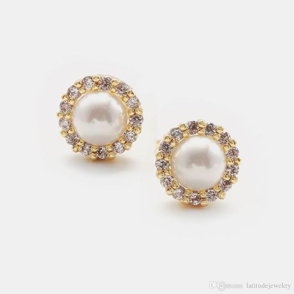 luxury jewelry women stud round paerl designer earrings copper with gold plated elegant diamond earrings for girl fashion style hoop stud, Golden;silver
luxury jewelry women stud round paerl designer earrings copper with gold plated elegant diamond earrings for girl fashion style hoop stud, Golden;silver