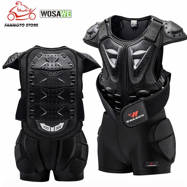 motorcycle armor wosawe jacket motocross vest body chest shoulder back gear protective hip protector for children kids
motorcycle armor wosawe jacket motocross vest body chest shoulder back gear protective hip protector for children kids