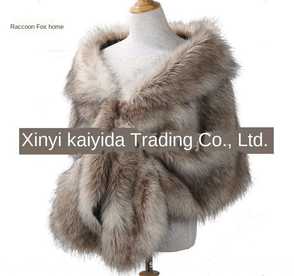 imitation fur cloak wedding lapel big shawl soft fox fur cloak matching dress wedding dress banquet winter warm women black and white, Blue;gray
imitation fur cloak wedding lapel big shawl soft fox fur cloak matching dress wedding dress banquet winter warm women black and white, Blue;gray