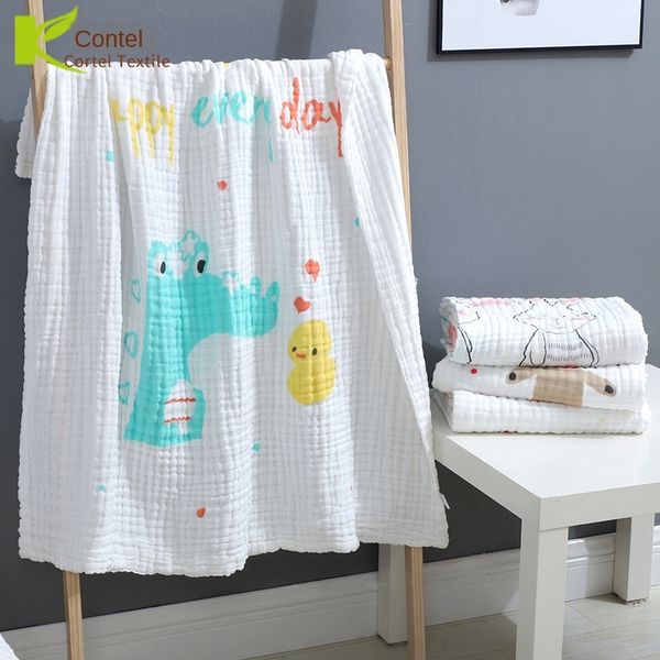 baby cartoon printing children's quilt bath towel bubble gauze bath towel washing cotton six-layer gauze children's quilt 
baby cartoon printing children's quilt bath towel bubble gauze bath towel washing cotton six-layer gauze children's quilt