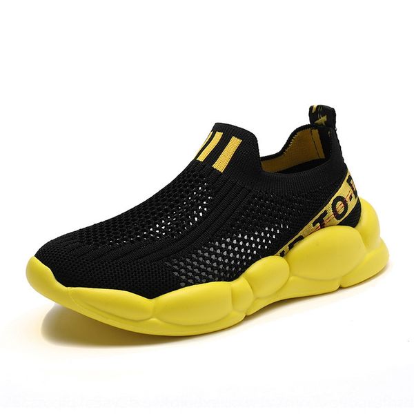 gjlci boys' summer 2020 new sneakers boys' one sneakers shoes pedal single mesh hollowed-out medium and large children's soft, Black 
gjlci boys' summer 2020 new sneakers boys' one sneakers shoes pedal single mesh hollowed-out medium and large children's soft, Black