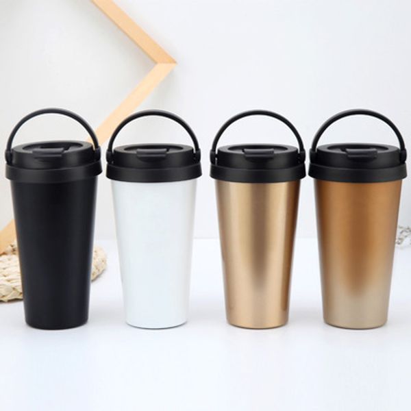 17oz/500ml stainless steel tumbler vacuum insulated hand-held with lid new double wall leak prevention coffee flask mug
17oz/500ml stainless steel tumbler vacuum insulated hand-held with lid new double wall leak prevention coffee flask mug