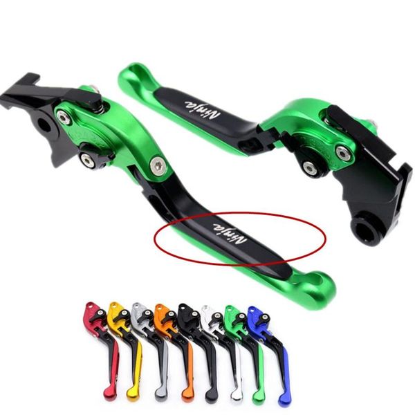 cnc extendable folding brake clutch lever for ninja zx6r 2007-2020 zx10r 2006-2020 logo ninja
cnc extendable folding brake clutch lever for ninja zx6r 2007-2020 zx10r 2006-2020 logo ninja