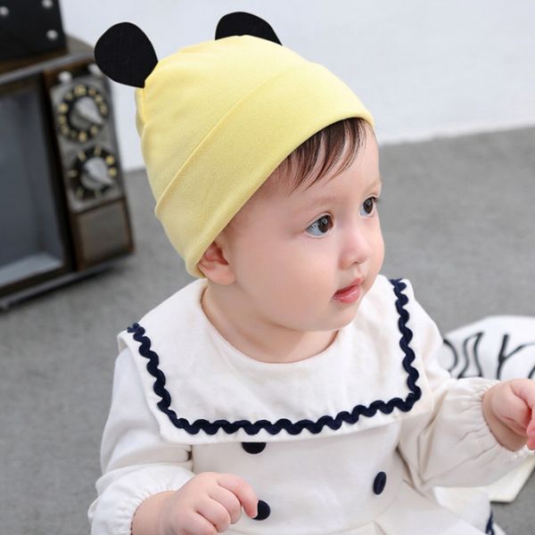 new cartoon baby hat for girls cotton baby beanie cap with ears elastic kids hats toddler accessories boy hat, Yellow
new cartoon baby hat for girls cotton baby beanie cap with ears elastic kids hats toddler accessories boy hat, Yellow