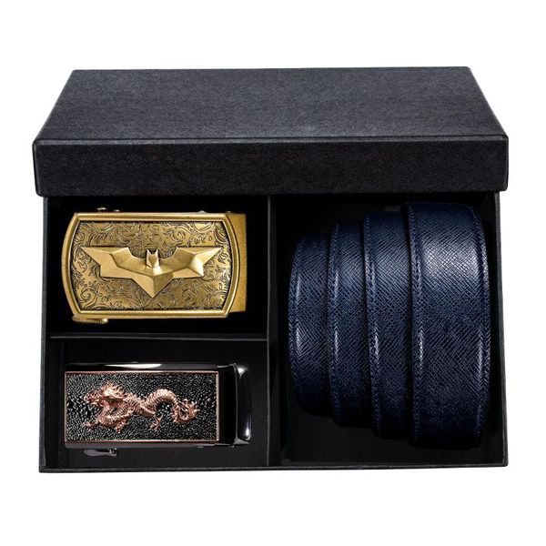 men belt cowhide genuine leather belts for men luxury automatic buckle belts blue leather male strap dibangu, Black;brown
men belt cowhide genuine leather belts for men luxury automatic buckle belts blue leather male strap dibangu, Black;brown