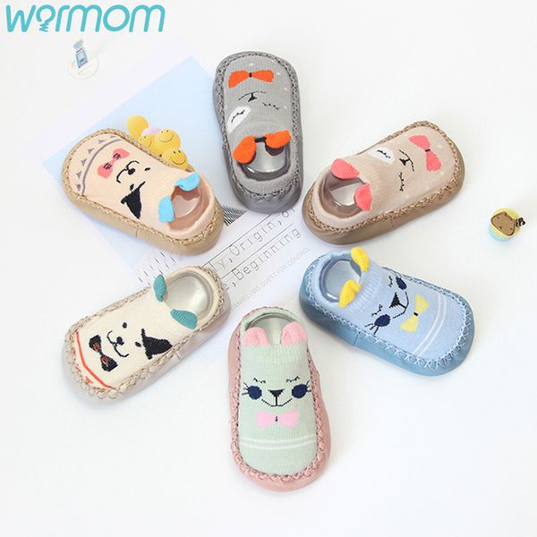 warmom infant shoes socks baby socks with rubber soles baby floor shoes winter warm cute pattern kids knitting, Pink;yellow
warmom infant shoes socks baby socks with rubber soles baby floor shoes winter warm cute pattern kids knitting, Pink;yellow