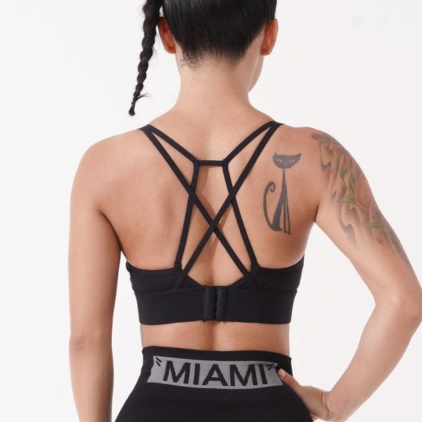 women sports bra adjustable running yoga quick-drying workout fitness vest solid cross-back -proof bra breathable elastic, White;black
women sports bra adjustable running yoga quick-drying workout fitness vest solid cross-back -proof bra breathable elastic, White;black