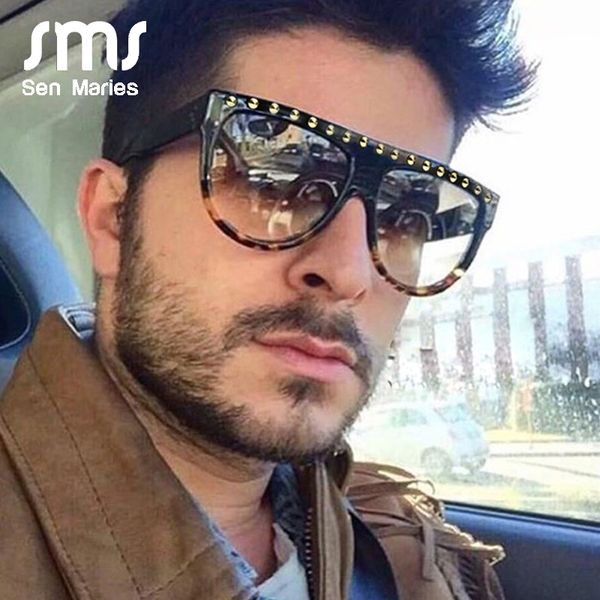 retro square sunglasses men women 2019 flat personalized rivet oversized frame glasses for male female mirror shades uv400, Blue
retro square sunglasses men women 2019 flat personalized rivet oversized frame glasses for male female mirror shades uv400, Blue
