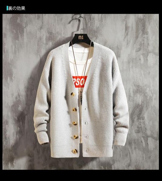pure color cardigan sweater autumn winter youth trend men's comfortable knit sweater short cardigan men's warm jacket, White;black
pure color cardigan sweater autumn winter youth trend men's comfortable knit sweater short cardigan men's warm jacket, White;black