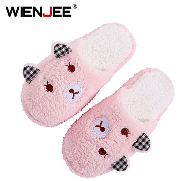 wienjee lovely women slippers home fluff soft cartoon bear slippers indoor flip flop girls winter warm shoes l, Black
wienjee lovely women slippers home fluff soft cartoon bear slippers indoor flip flop girls winter warm shoes l, Black