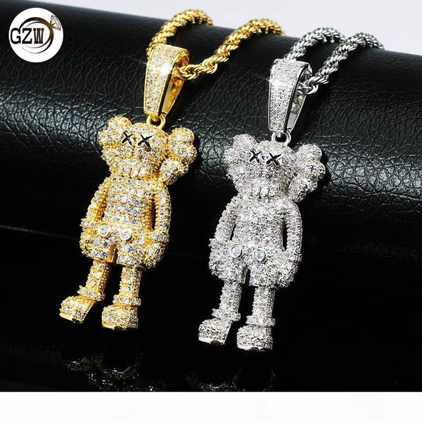new personalized 18k gold plated bling diamond cartoon sesame street character necklace mens hip hop rapper iced out jewelry gift for men, Silver
new personalized 18k gold plated bling diamond cartoon sesame street character necklace mens hip hop rapper iced out jewelry gift for men, Silver