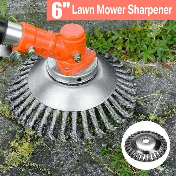 150mm/200mm steel wire trimmer head grass brush cutter dust removal weeding plate for lawnmower long lifetime and durable
150mm/200mm steel wire trimmer head grass brush cutter dust removal weeding plate for lawnmower long lifetime and durable