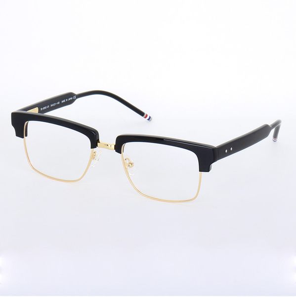 2020 new high-quality tb806 designer glasses male big-square frame plank+metal with full-set case prescription galssses hipping 
2020 new high-quality tb806 designer glasses male big-square frame plank+metal with full-set case prescription galssses hipping