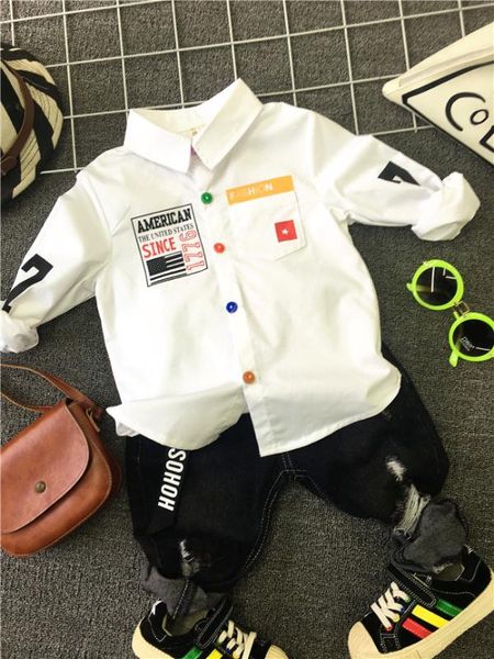 одежды младенца мальчика весной и осенью одежды наборы дети baby boy одежда набор мальчиков рубашки + джинсы малыша одежды мальчиков костюм, White
одежды младенца мальчика весной и осенью одежды наборы дети baby boy одежда набор мальчиков рубашки + джинсы малыша одежды мальчиков костюм, White