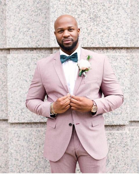 men's suits & blazers pink groom tuxedos groomsmen notch lapel men suit 2021 wedding for blazer custom made (jacket+pants), White;black
men's suits & blazers pink groom tuxedos groomsmen notch lapel men suit 2021 wedding for blazer custom made (jacket+pants), White;black