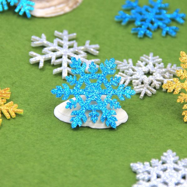 3bflb decorative supplies garland gift greeting card material shiny gold powder snowflake pendant children's pendant rubber band rubber, Silver
3bflb decorative supplies garland gift greeting card material shiny gold powder snowflake pendant children's pendant rubber band rubber, Silver