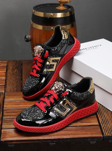 2019 new limited edition custom men's leather casual shoes, black wild low-sneakers, with original packaging shoe box shipping code
2019 new limited edition custom men's leather casual shoes, black wild low-sneakers, with original packaging shoe box shipping code
