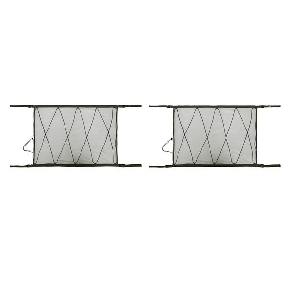 2pcs 90x60cm эластичных крыши автомобиля потолок багажной сетка сетка сумка для автофургона
2pcs 90x60cm эластичных крыши автомобиля потолок багажной сетка сетка сумка для автофургона