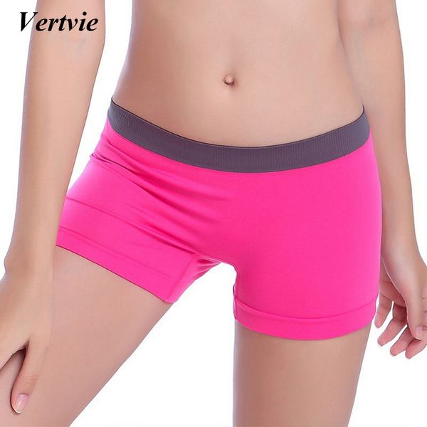 vertvie 2020 new women breathable elastic wasit running shorts sportswear multicolor soft fitness underwear boxers female, Black;blue
vertvie 2020 new women breathable elastic wasit running shorts sportswear multicolor soft fitness underwear boxers female, Black;blue