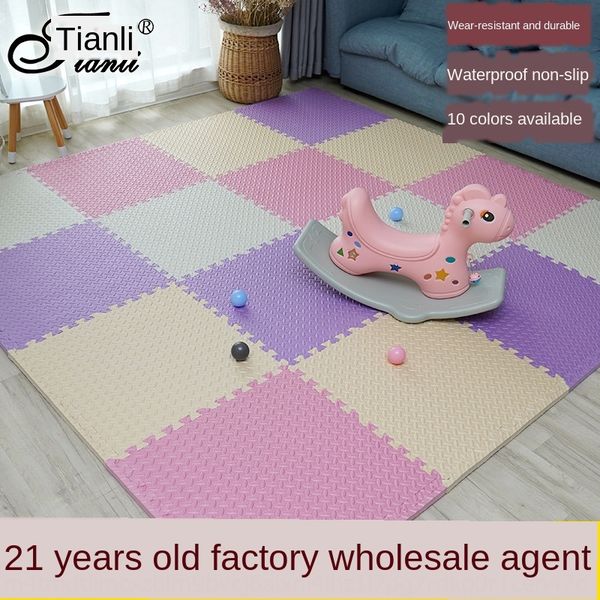 eva children's foam floor 60*60 home eva pad suture children's pad suture floor mat thickened baby climbing mat stitching
eva children's foam floor 60*60 home eva pad suture children's pad suture floor mat thickened baby climbing mat stitching