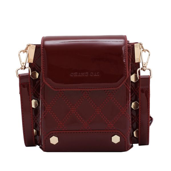 fashion mini flap bag for women bright patent leather bags crossbody bag casual female bags bolsa mujer
fashion mini flap bag for women bright patent leather bags crossbody bag casual female bags bolsa mujer