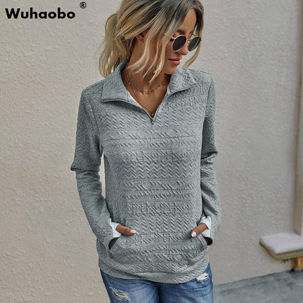 wuhaobo fashion autumn women long sleeve sweatshirt winter warm zipper pocket pullovers ladies 2020 slim casual sweatshirts, Black
wuhaobo fashion autumn women long sleeve sweatshirt winter warm zipper pocket pullovers ladies 2020 slim casual sweatshirts, Black