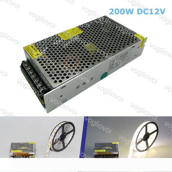 lighting transformers dc12v 200w aluminum silvery lighting accessories 110v-240v for 3528 5050 strip sign in pixel module light dhl
lighting transformers dc12v 200w aluminum silvery lighting accessories 110v-240v for 3528 5050 strip sign in pixel module light dhl