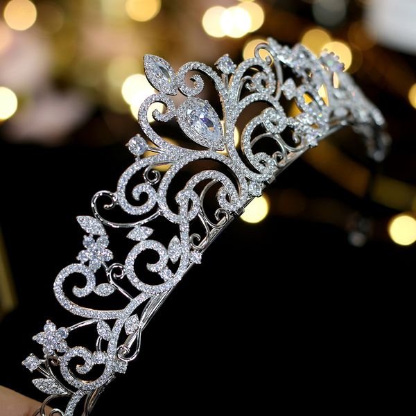 classic love european zirconia tiara nupcial corona de cristal chapado vestido de novia con la novia accesorios para el cabello mx200727, White;golden
classic love european zirconia tiara nupcial corona de cristal chapado vestido de novia con la novia accesorios para el cabello mx200727, White;golden