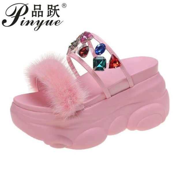 summer new chunky women 10cm high heels shoes buckle platform casual woman diamond shoes thick bottom beach filp flops, Black
summer new chunky women 10cm high heels shoes buckle platform casual woman diamond shoes thick bottom beach filp flops, Black