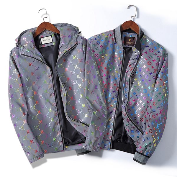 20ss mens zipper jackets designers g jacket laser reflective print windbreaker hoodie colorful luminous picture clothing men's jackets, Black;brown
20ss mens zipper jackets designers g jacket laser reflective print windbreaker hoodie colorful luminous picture clothing men's jackets, Black;brown