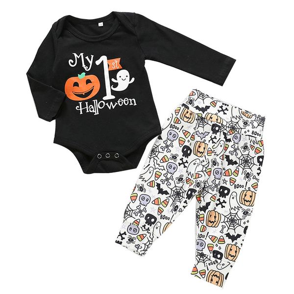newborn baby suit halloween pumpkin printed outfits long sleeve letter romper cartoon pumpkin elastic pants kids festival funny wear 060722, White
newborn baby suit halloween pumpkin printed outfits long sleeve letter romper cartoon pumpkin elastic pants kids festival funny wear 060722, White