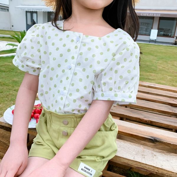 clothing 2020 new korean cotton polka dot short clothing children's children's sleeve shirt baby's comfortable fashion, White;black
clothing 2020 new korean cotton polka dot short clothing children's children's sleeve shirt baby's comfortable fashion, White;black