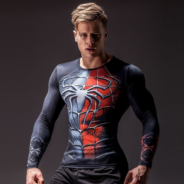 3clqt high elasticity tight avengersbasketball sweat-wicking quick-drying clothes men's sports long exercise exercise fitness basketbal, Black
3clqt high elasticity tight avengersbasketball sweat-wicking quick-drying clothes men's sports long exercise exercise fitness basketbal, Black