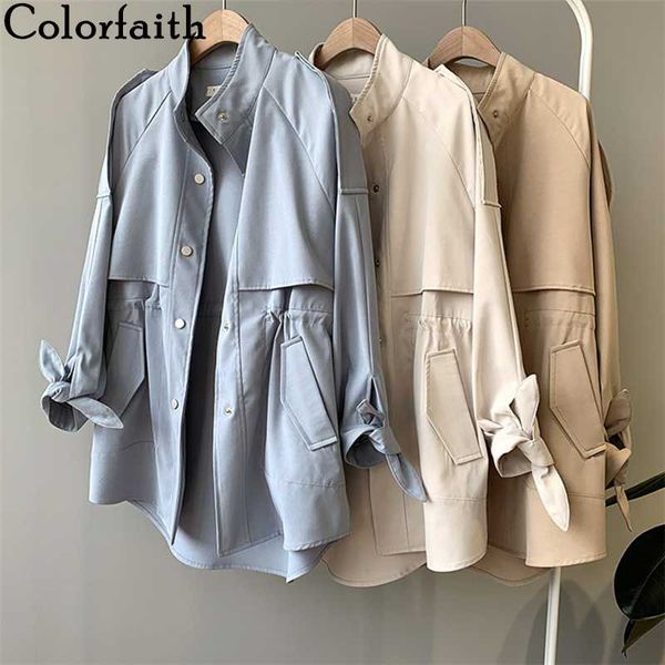 colorfaith new 2020 autumn winter women's cargo windbreaker drawstring vintage pockets outerwear oversize trench jk0241, Tan;black
colorfaith new 2020 autumn winter women's cargo windbreaker drawstring vintage pockets outerwear oversize trench jk0241, Tan;black