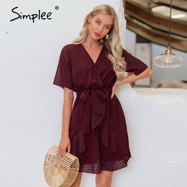 party dresses simplee v-neck flower a-line summer dress women ruffled sash belt wrap short sleeve beach lining ladies, White;black
party dresses simplee v-neck flower a-line summer dress women ruffled sash belt wrap short sleeve beach lining ladies, White;black