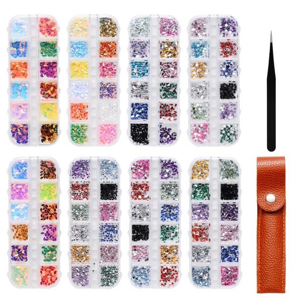 nail art kits 3d rhinestone decoration set with tweezers leather bag 10pcs salon diy manicure tools
nail art kits 3d rhinestone decoration set with tweezers leather bag 10pcs salon diy manicure tools