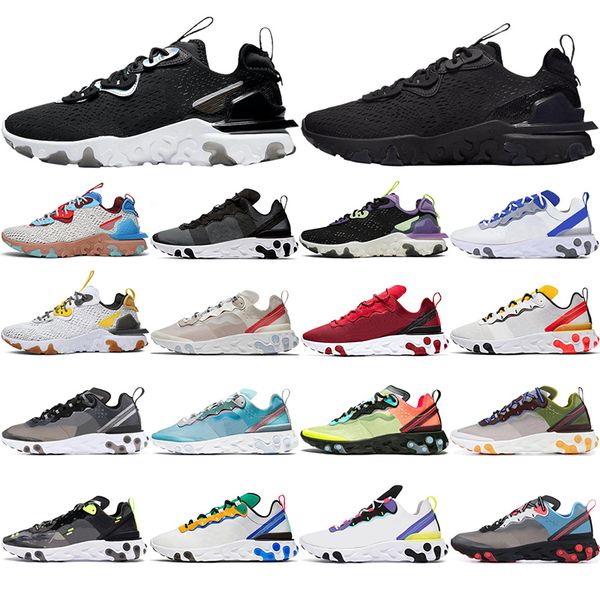 black iridescent react vision element 87 55 mens running shoes undercover triple white taped seams men women sports sneakers size 36-45, White;red
black iridescent react vision element 87 55 mens running shoes undercover triple white taped seams men women sports sneakers size 36-45, White;red
